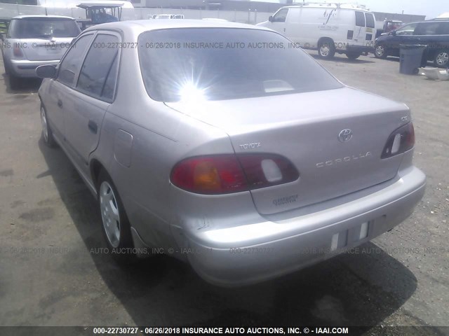 2T1BR12E2XC135252 - 1999 TOYOTA COROLLA VE/CE/LE Champagne photo 3