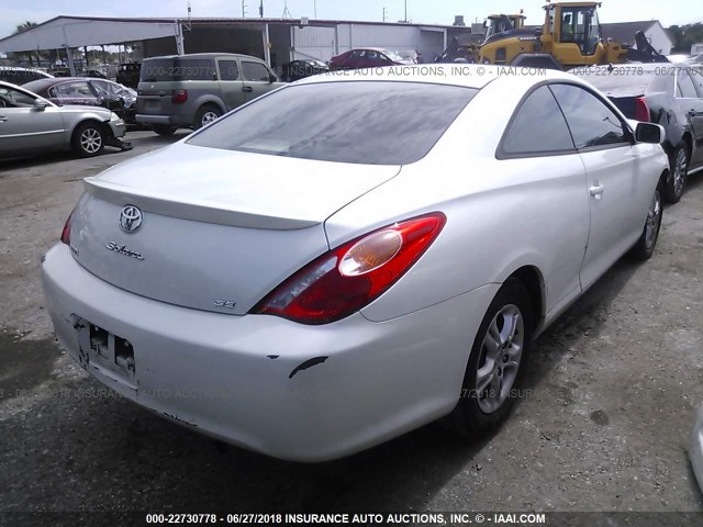 4T1CE38P74U927654 - 2004 TOYOTA CAMRY SOLARA SE/SLE თეთრი ფოტო 4