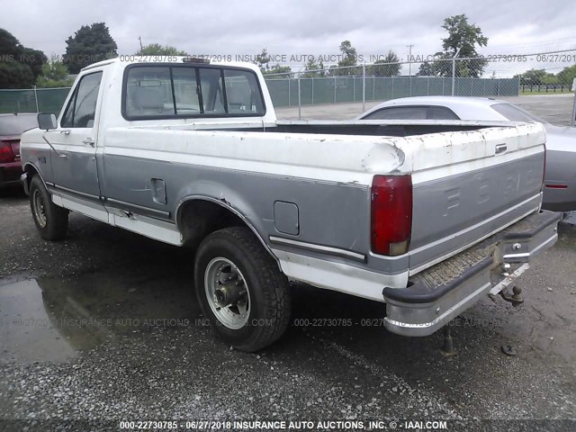 2FTHF25H1SCA49523 - 1995 FORD F250 WHITE photo 3
