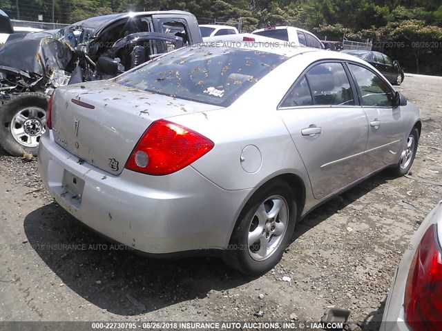 1G2ZF57B384142894 - 2008 PONTIAC G6 VALUE LEADER/BASE GRAY photo 4