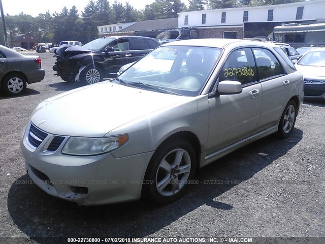 JF4GG61675G056668 - 2005 SAAB 9-2 LINEAR CREAM photo 2