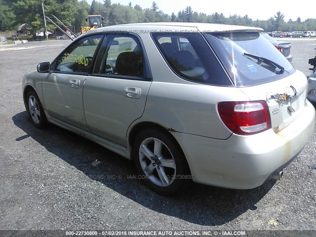 JF4GG61675G056668 - 2005 SAAB 9-2 LINEAR CREAM photo 3