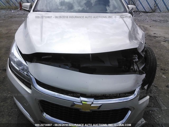 1G11H5SL5EF139989 - 2014 CHEVROLET MALIBU LTZ 棕色 照片 6