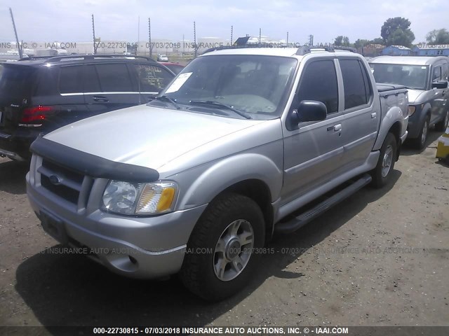 1FMZU77K44UA65617 - 2004 FORD EXPLORER SPORT TR  GRAY photo 2