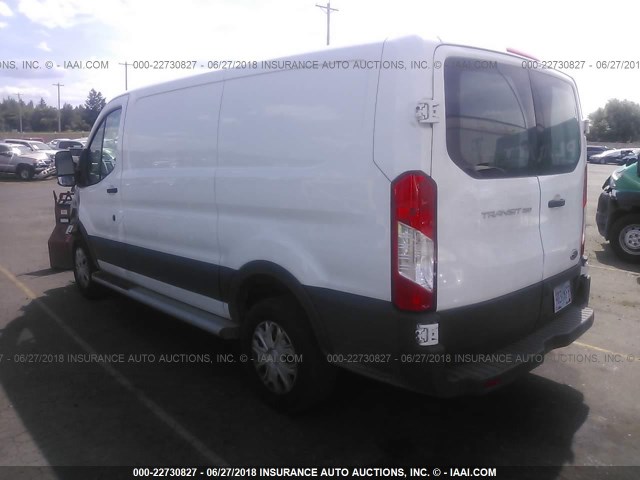 1FTYR1ZM6GKB36166 - 2016 FORD TRANSIT T-250 WHITE photo 3