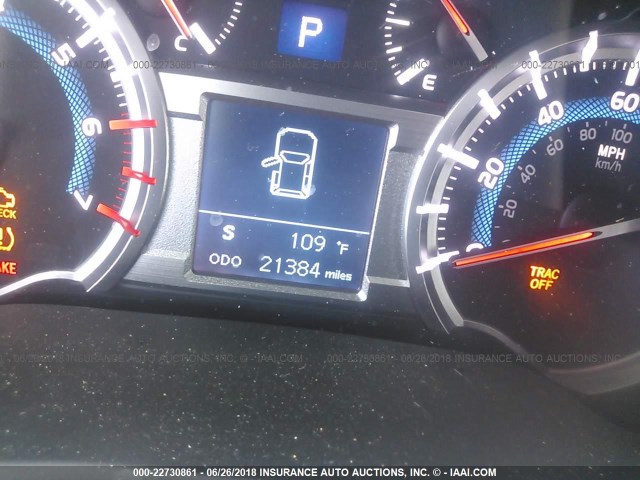 JTEBU5JR2G5338421 - 2016 TOYOTA 4RUNNER SR5 PREM/LTDL/TRAIL/TRD Biały zdjęcie 7