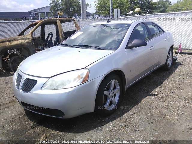 1G2ZH57N794130026 - 2009 PONTIAC G6 GT SILVER photo 2