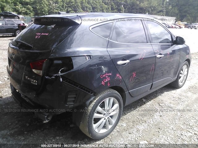 KM8JU3AC3DU740672 - 2013 HYUNDAI TUCSON GLS/LIMITED 黑色 照片 4