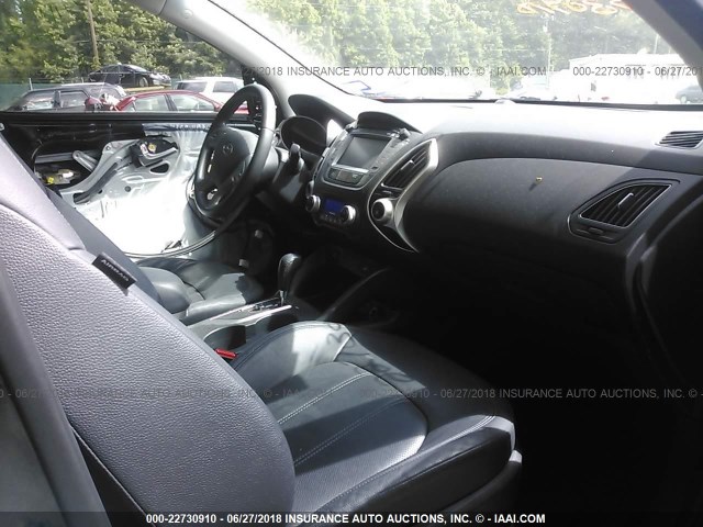 KM8JU3AC3DU740672 - 2013 HYUNDAI TUCSON GLS/LIMITED BLACK photo 5