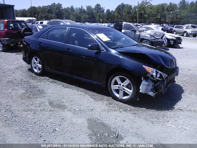 4T1BF1FK8EU781397 - 2014 TOYOTA CAMRY L/SE/LE/XLE 蓝色 照片 1