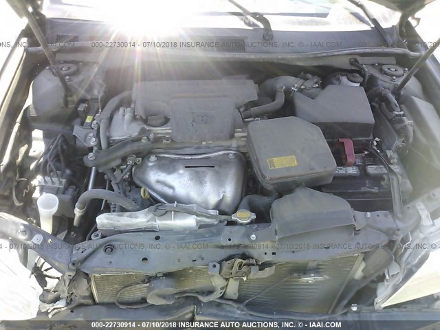 4T1BF1FK8EU781397 - 2014 TOYOTA CAMRY L/SE/LE/XLE 蓝色 照片 10