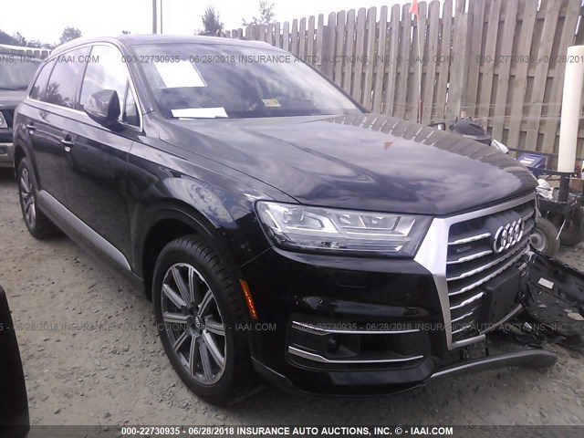 WA1LAAF72JD018265 - 2018 AUDI Q7 PREMIUM PLUS BLACK photo 1