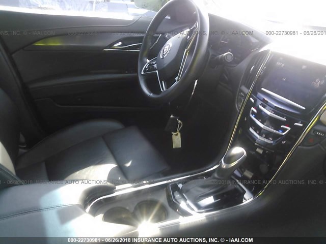 1G6AG5RX7E0186174 - 2014 CADILLAC ATS BLACK photo 5