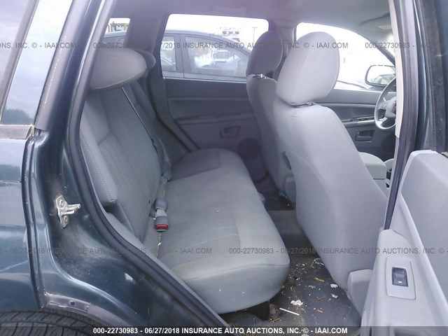 1J4GR48K76C164199 - 2006 JEEP GRAND CHEROKEE LAREDO/COLUMBIA/FREEDOM 绿色 照片 8