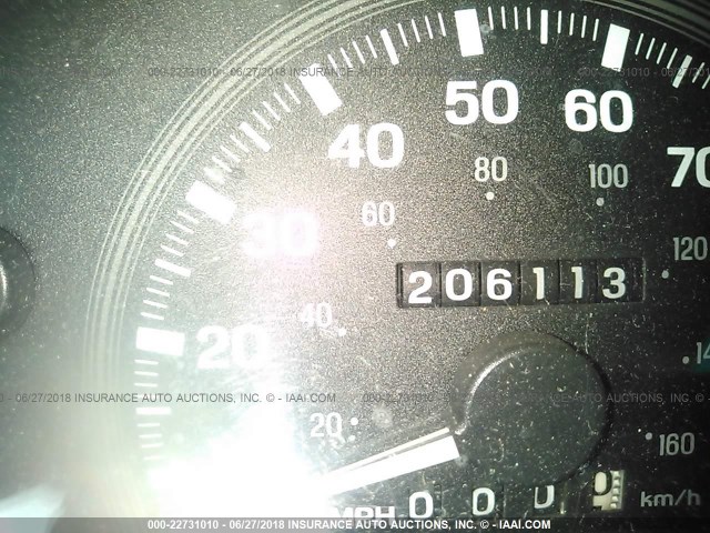 5LMRU27L2WLJ61862 - 1998 LINCOLN NAVIGATOR Bleu photo 7