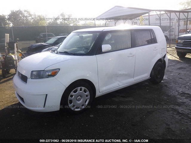 JTLKE50E591081740 - 2009 TOYOTA SCION XB Ақ фото 2