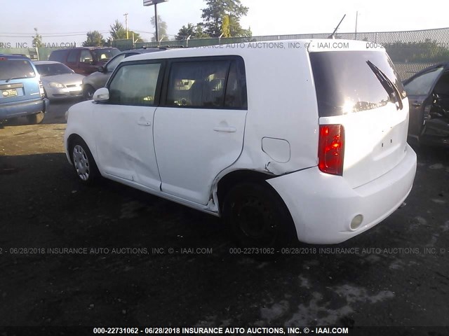 JTLKE50E591081740 - 2009 TOYOTA SCION XB Ақ фото 3