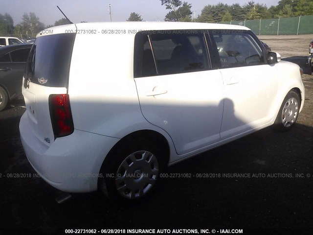 JTLKE50E591081740 - 2009 TOYOTA SCION XB Ақ фото 4