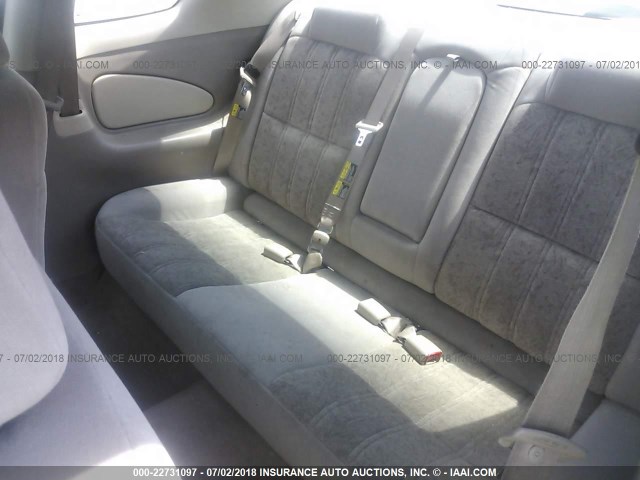 2G1WW12E429377634 - 2002 CHEVROLET MONTE CARLO LS Pewter photo 8