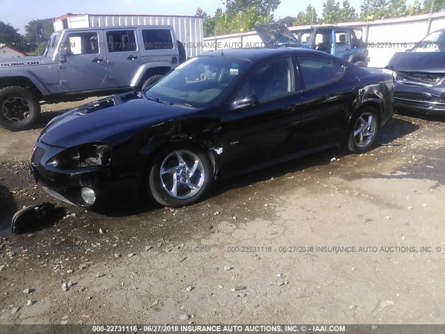 2G2WR524241373262 - 2004 PONTIAC GRAND PRIX GTP BLACK photo 2