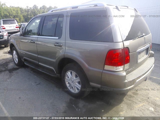 5LMEU88HX4ZJ30199 - 2004 LINCOLN AVIATOR 灰色 照片 3