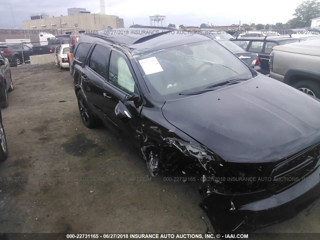 1C4RDJDG5JC386617 - 2018 DODGE DURANGO GT BLACK photo 6