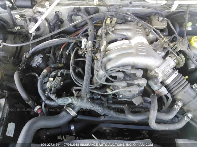 1N6ED27TX4C403474 - 2004 NISSAN FRONTIER CREW CAB XE V6 SILVER photo 10