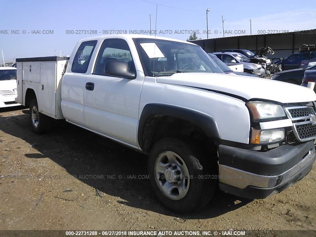 1GCHC29U17E174751 - 2007 CHEVROLET SILVERADO C2500 HEAVY DUTY WHITE photo 1