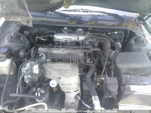 4T1BG22K91U821988 - 2001 TOYOTA CAMRY CE/LE/XLE GREEN photo 10