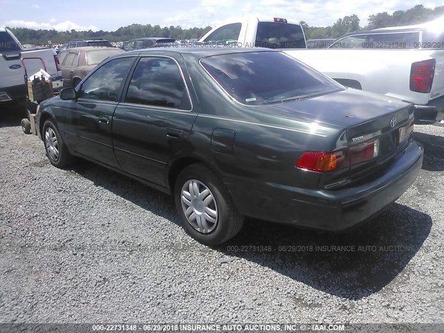 4T1BG22K91U821988 - 2001 TOYOTA CAMRY CE/LE/XLE GREEN photo 3