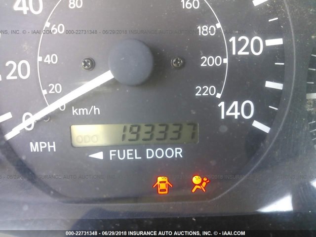 4T1BG22K91U821988 - 2001 TOYOTA CAMRY CE/LE/XLE GREEN photo 7