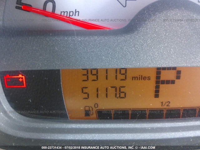 WMEEJ31X78K145053 - 2008 SMART FORTWO PURE/PASSION YELLOW photo 7