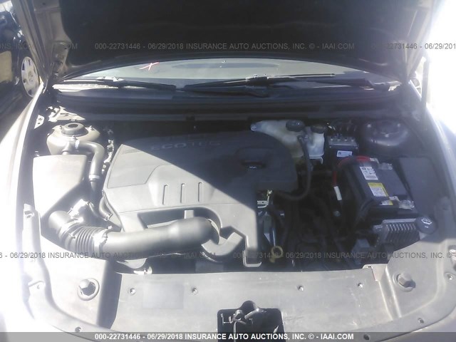 1G1ZC5E17BF282000 - 2011 CHEVROLET MALIBU 1LT 棕色 照片 10