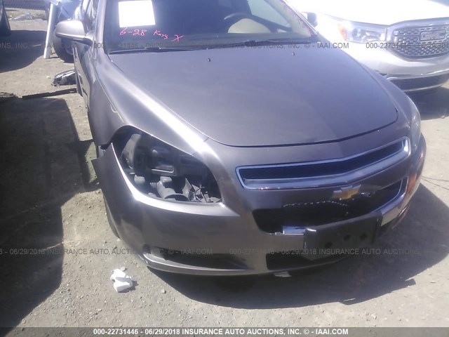 1G1ZC5E17BF282000 - 2011 CHEVROLET MALIBU 1LT 棕色 照片 6
