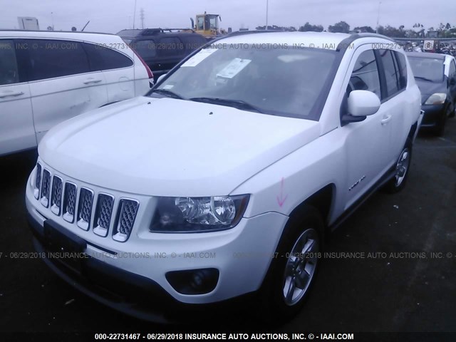 1C4NJCEA8GD795954 - 2016 JEEP COMPASS LATITUDE 白色 照片 2