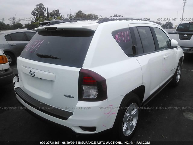 1C4NJCEA8GD795954 - 2016 JEEP COMPASS LATITUDE 白色 照片 4