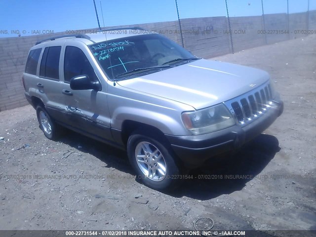 1J4GW48S83C617136 - 2003 JEEP GRAND CHEROKEE LAREDO SILVER photo 1