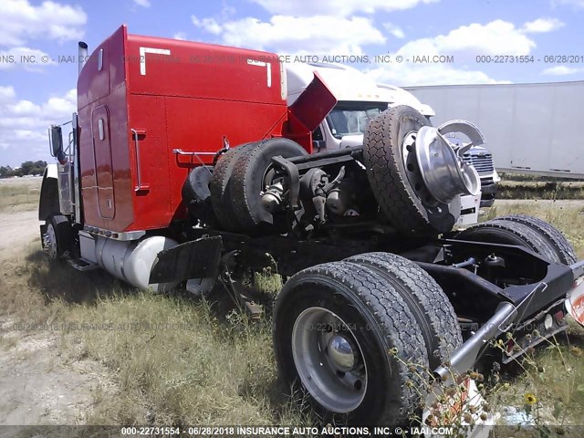 1XP5DB9X91D563692 - 2001 PETERBILT 379 RED photo 3