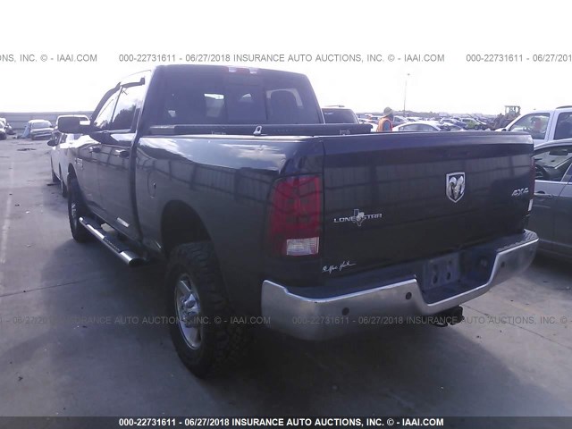 3C6UR5DL0DG562935 - 2013 RAM 2500 SLT Czarny zdjęcie 3