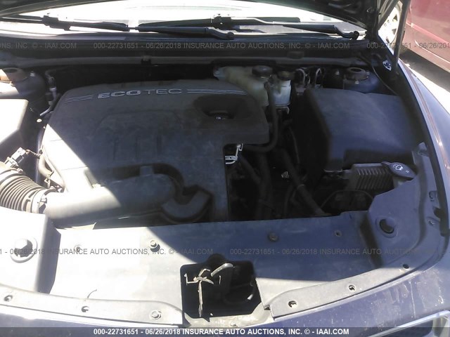 1G1ZG57B184292004 - 2008 CHEVROLET MALIBU LS Tünd mavi foto 10