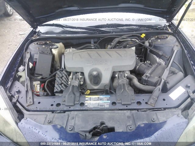2G2WP552881116080 - 2008 PONTIAC GRAND PRIX Mavi foto 10