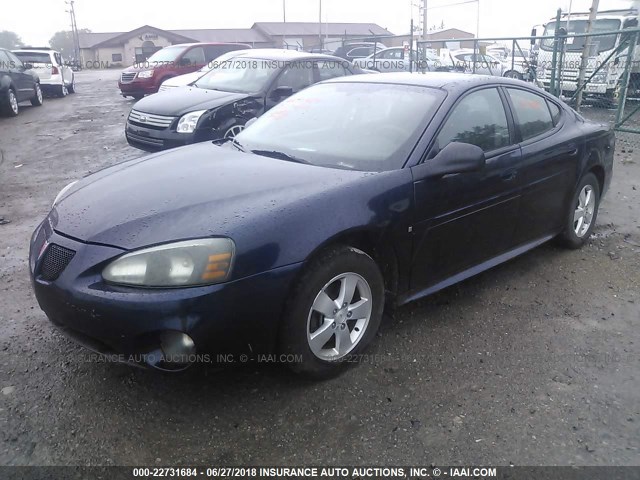 2G2WP552881116080 - 2008 PONTIAC GRAND PRIX Mavi foto 2