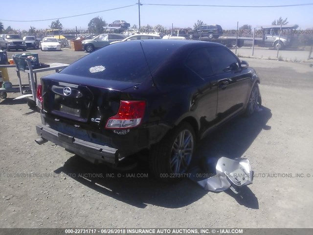 JTKJF5C72B3003999 - 2011 TOYOTA SCION TC 勃艮第红 照片 4