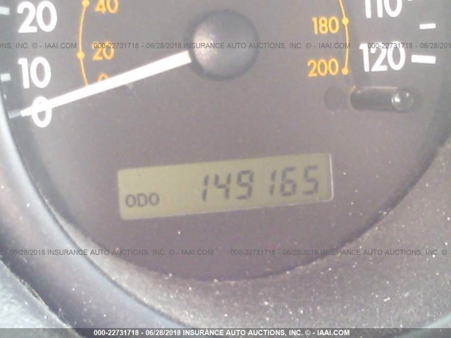 KL1TD66637B727686 - 2007 CHEVROLET AVEO LS BLACK photo 7