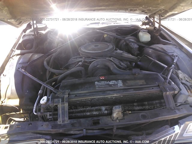 6B69S5Q265903 - 1975 CADILLAC FLEETWOOD BROWN photo 10