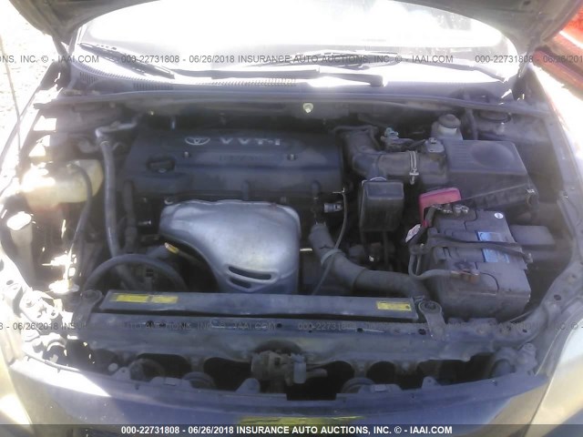 JTKDE177650013363 - 2005 TOYOTA SCION TC 黑色 照片 10