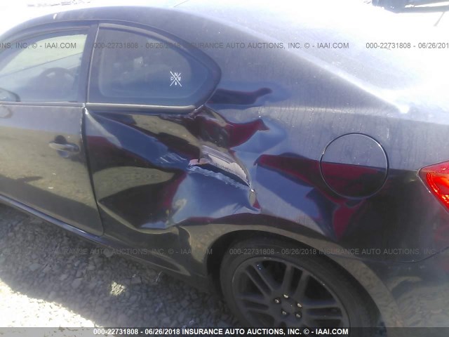 JTKDE177650013363 - 2005 TOYOTA SCION TC 黑色 照片 6