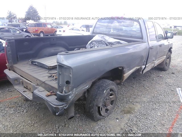 3D7KS28C65G707500 - 2005 DODGE RAM 2500 ST/SLT 灰色 照片 4