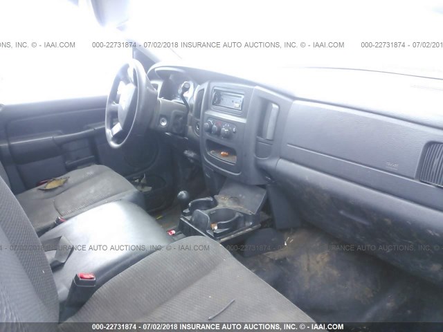 3D7KS28C65G707500 - 2005 DODGE RAM 2500 ST/SLT 灰色 照片 5