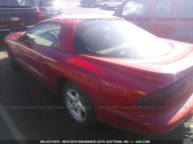 2G2FS22K3T2218651 - 1996 PONTIAC FIREBIRD RED photo 3